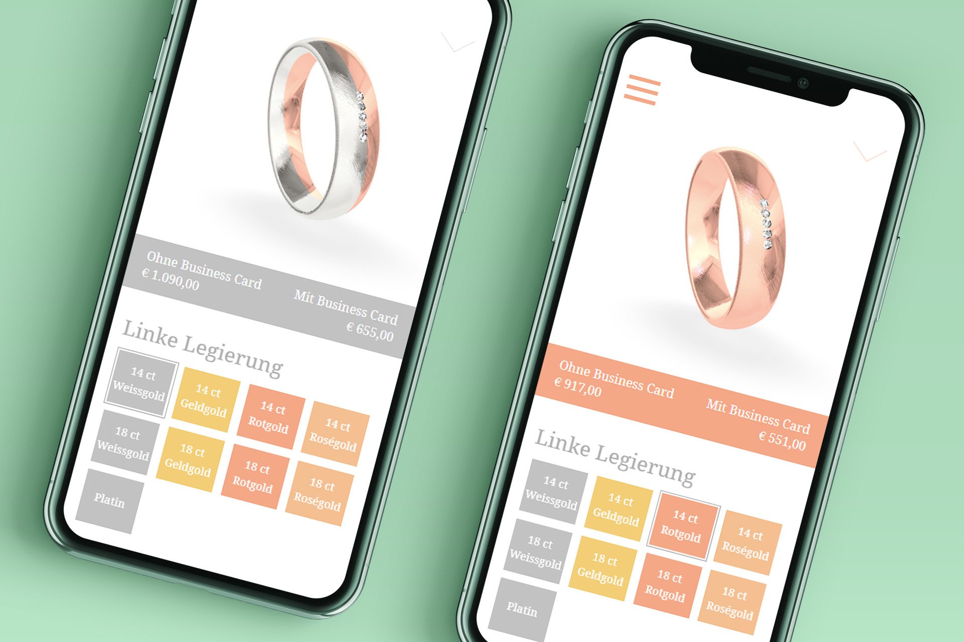 Feichtinger Ehering-Konfigurator