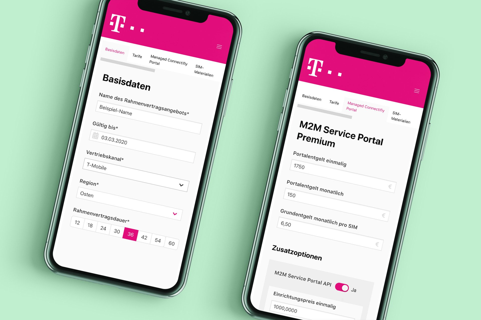 Magenta IoT Verkaufstool